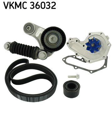 SKF Hosszbordásszíjkészlet vízpumpával VKMC36032_SKF